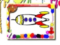 leikur Rockets Coloring Book