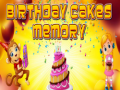 leikur Birthday Cakes Memory