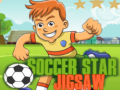 leikur Soccer Star Jigsaw