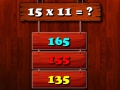 leikur Multiplication Math Challenge