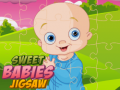 leikur Sweet Babies Jigsaw