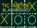 leikur Tic Tac Toe Blackboard