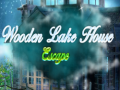 leikur Wooden Lake House Escape