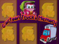 leikur Cartoon Trucks Memory