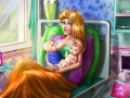 leikur Sleepy Princess Twins Birth