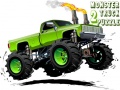 leikur Monster Truck Puzzle 2