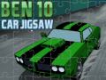 leikur Ben 10 Car Jigsaw 