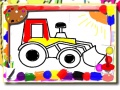 leikur Back to School: Kids Car Coloring