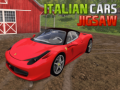 leikur Italian Cars Jigsaw 