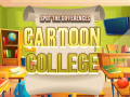leikur Spot the Differences Cartoon College