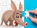 leikur Aardvark Puzzle Challenge