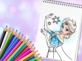 leikur Amazing Princess Coloring Book