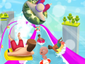 leikur Slippery Water Slides Aquapark.io