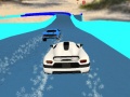 leikur Water Slide Cars