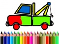leikur Back To School: Truck Coloring