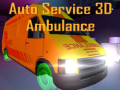 leikur Auto Service 3D Ambulance