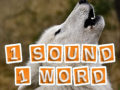 leikur 1 Sound 1 Word