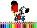 leikur Back To School: Mouse Coloring