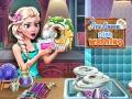 leikur Ice Queen Dish Washing