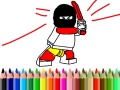 leikur Back To School: Hero Coloring Book