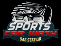 leikur Sports Car Wash Gas Station