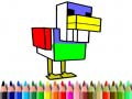 leikur Back To School: Monster Craft Coloring