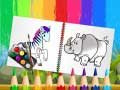 leikur Funny Animals Coloring Book