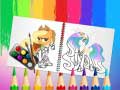 leikur Sweet Pony Coloring Book