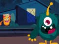 leikur Funny Monsters Jigsaw