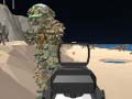 leikur Beach Assault Gungame Survival