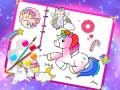 leikur Fabulous Cute Unicorn Coloring Book