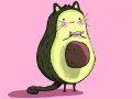 leikur Avocado Puzzle Time