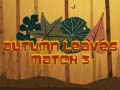 leikur Autumn Leaves Match 3