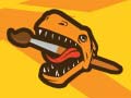 leikur Dinosaur Warrior Coloring