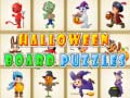 leikur Halloween Board Puzzles