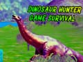 leikur Dinosaur Hunter Game Survival