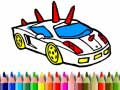 leikur Back To School: GTA Cars Coloring