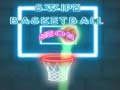 leikur Swipe Basketball Neon
