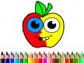 leikur Back To School: Apple Coloring Book