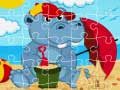 leikur Hippo Jigsaw
