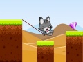 leikur Swing Cat Endless Jump