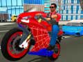 leikur Hero Stunt Spider Bike Simulator 3d