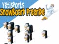 leikur Yetisports Snowboard Freeride