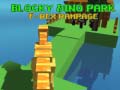 leikur Blocky Dino Park T-Rex Rampage