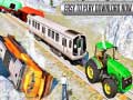 leikur Chained Tractor Towing Train Simulator
