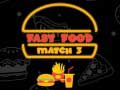 leikur Fast Food Match 3