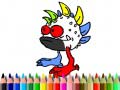leikur Back To School: Halloween Coloring Book