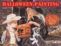 leikur Halloween Painting