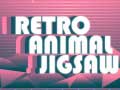 leikur Retro Animal Jigsaw