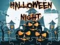 leikur Halloween Night Jigsaw